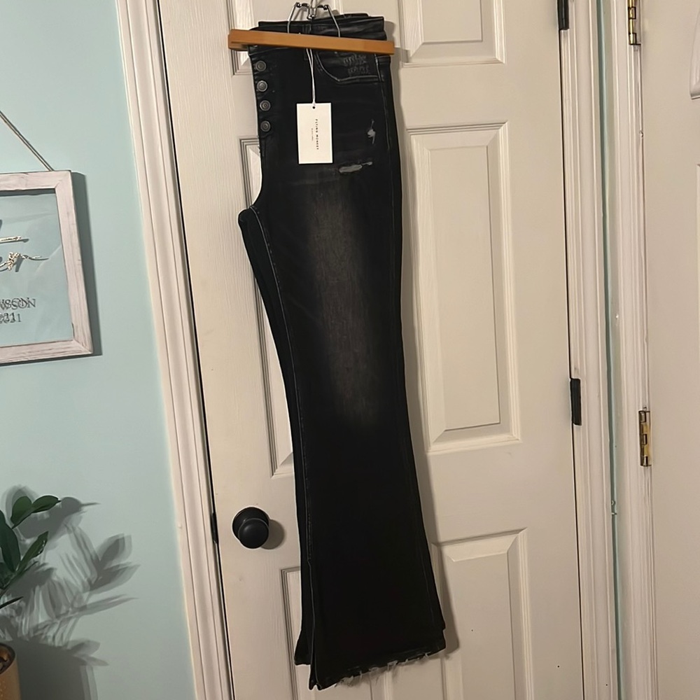 Flying Monkey Black Flare Jeans